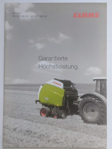 Claas variant 385 380 365 - 385,