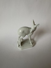 Porzellanfigur, junges Reh, Fa
