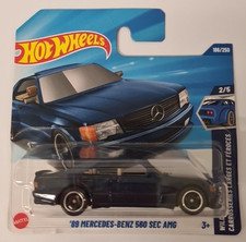 Hot Wheels ´89 Mercedes-Benz 560 SEC AMG 186/250-2025 JBB85 HW Wild Widebody