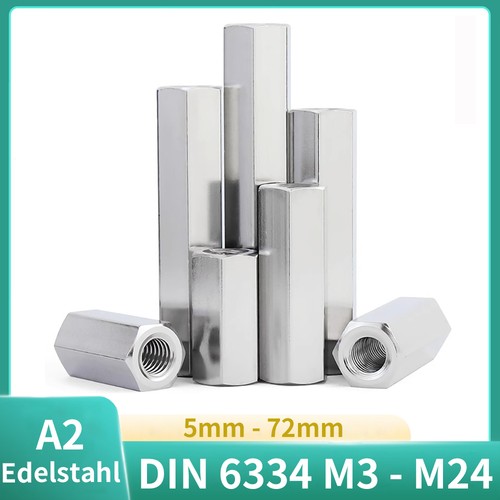 Langmutter m6 m8 m10 - m5,