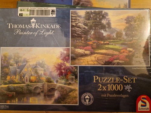 Thomas kinkade schmidt puzzle - kinkade,