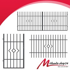 Zaun Zaunelemente Metallzaun Gartenzaun Zaunfeld Einfahrtstor Schmiedezaun Tor !