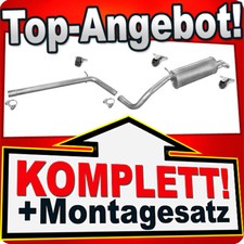 Auspuff für skoda fabia 9 - auspuff,