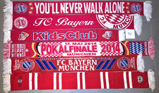 FC Bayern München Schals / 6 Stück / Sammelauflösung / Versandkostenfrei / 92