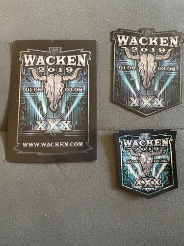 Wacken patch aufkleber - patch, &