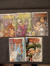 5 us comics von catwoman und wonder woman