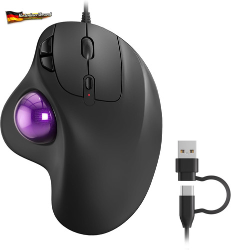 Trackball maus ergonomisch - maus,
