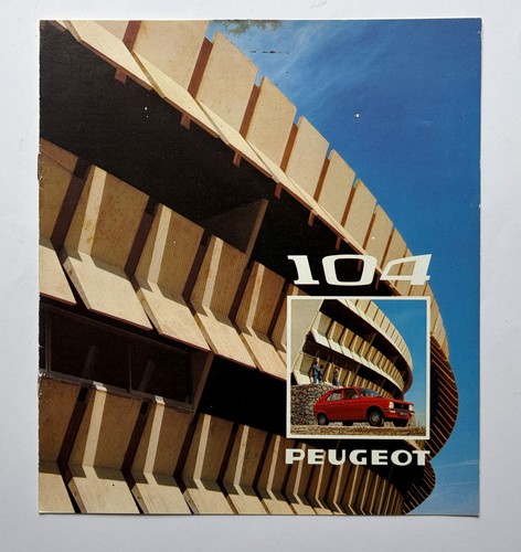 70er jahre peugeot 104 - peugeot,