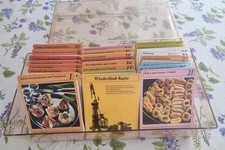 Rezeptkarten box retro - rezeptkarten,