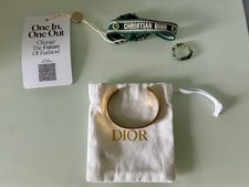 ORIG CD CHRISTIAN DIOR SET ARMSPANGE GOLD + NEUES ARMBAND MIT STEINEN + GIVEAWAY