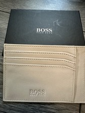 Hugo Boss Kartenetui Beige