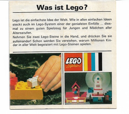 Original lego katalog 1969 - lego,