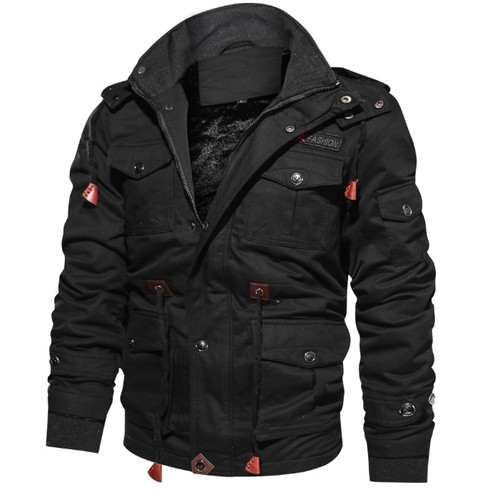 Fleece gefütterte jacke warm - fleece,