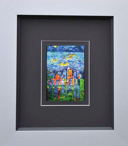 Kunstdruck hundertwasser - kunstdruck, bh