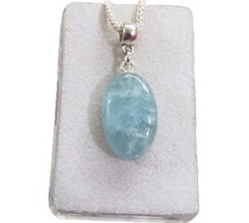 Aquamarin Cabochon Anhänger