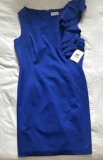 Calvin Klein Blue Ruffle