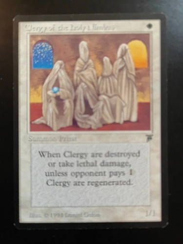 Clergy the holy nimbus - of,