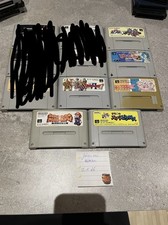 6x  Super Famicom Snes Spiele