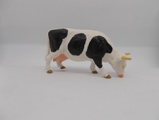 Bullyland Bully Vintage Tier = Classic Kuh grasend Cow Vache  = Bauernhof