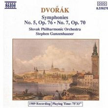Dvorak sinfonien und 7 - dvorak:,