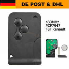 Funk Schlüssel 433MHz Für Renault Megane 2 Scenic 2003 2004 2005 2006 2007 2008