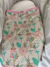 Babybett Bettwäsche Tinkerbell Handarbeit passend für einen Moseskorb