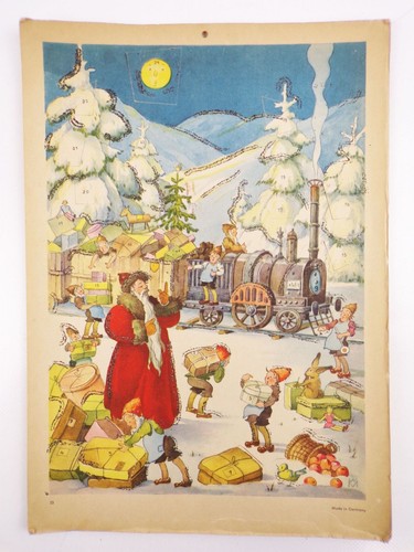 Adventskalender signiert um - adventskalender,