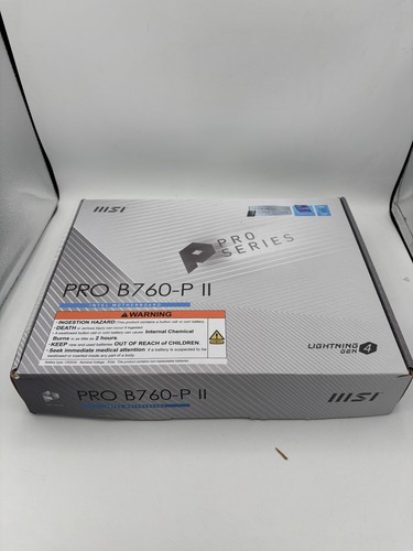 Msi pro b760 mainboard - pro,