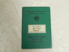 Reisepass Bundesrepublik Deutschland Reisepass viele Stempeln ! E