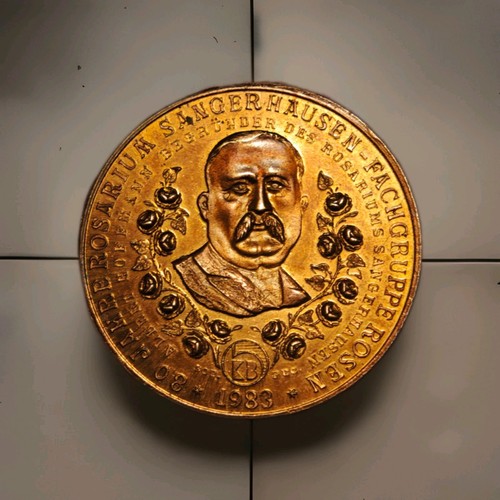 Ddr kupfermedaille 1983 martin - kupfermedaille,