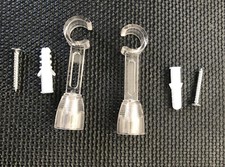 2x Spot Strahler Deckenhalter