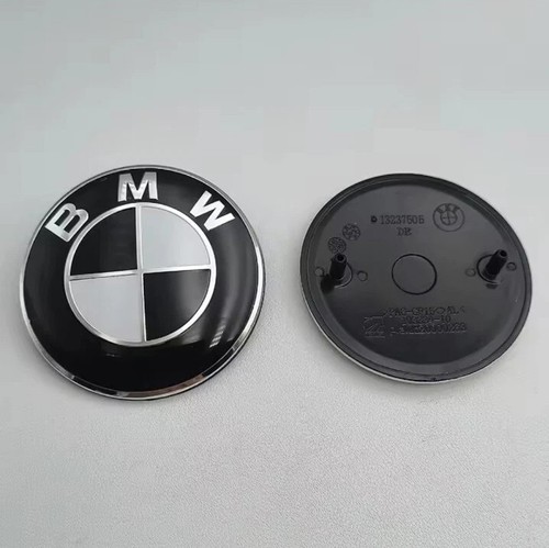 Bmw emblem 82mm motorhaube - 1x,