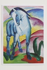 FRANZ MARC: "Blaues Pferd I"