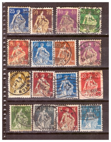Schweiz 1882 sammlung - schweiz,
