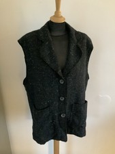 Di Bari Weste schwarz