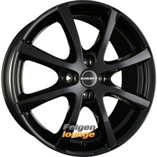 4x BORBET LV4 Black Glossy 6,5x15 ET20 4x108 Alufelgen 15 Zoll