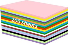 200 Blätter Tonpapier