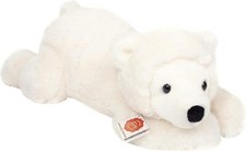 Teddy Hermann Eisbär liegend 45 cm 91547 Kuscheltier Plüschtier Stofftier