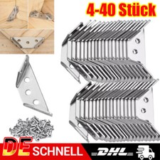 Edelstahl Winkel Winkelverbinder Bettverbinder Bettbeschlag Eckwinkel Verbinder