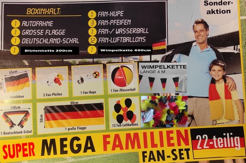 Fan set deutschland mega - deutschland,