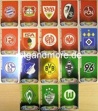 Match Attax 12/13 2012/2013 - Alle 18 CLUBKARTEN / WAPPEN aussuchen