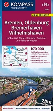 Kompass fahrradkarte 3340 - fahrradkarte,