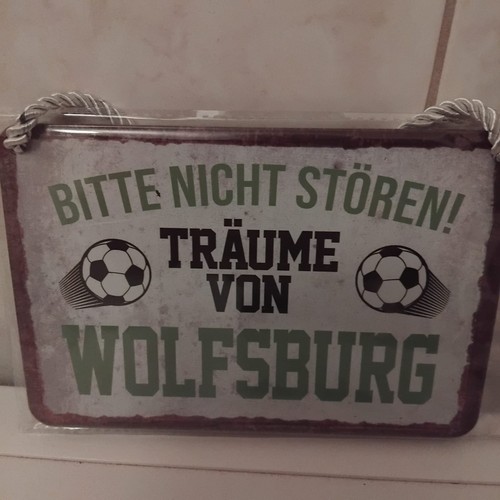 Blechschild wolfsburg - wolfsburg, –