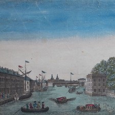 Guckkastenbild Sankt