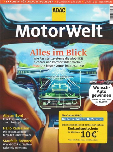 Adac motorwelt 1 frühling - adac,