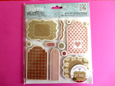 Motivstempel Set ohne Holz Label Lage ca:16,5x16,5cm