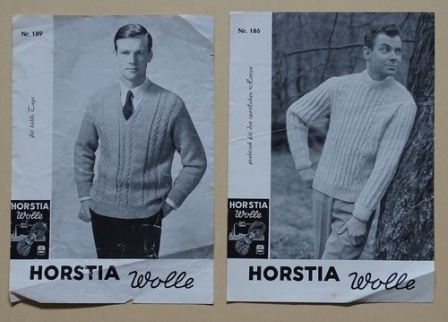 Horstia wolle strick 60er - wolle, strick-