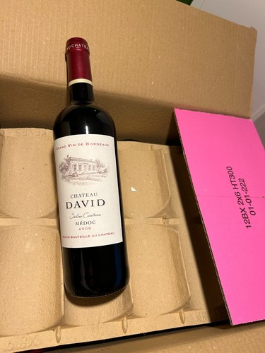 Kiste rotwein chateau - chateau, david