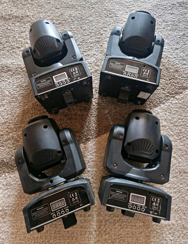 Led moving head spot - 4x,