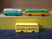 1:87 3 Bus Modelle aus der DDR